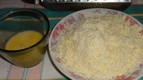 гороховая запеканка с брынзой и шпинатом