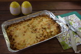 Капустная запеканка в духовке