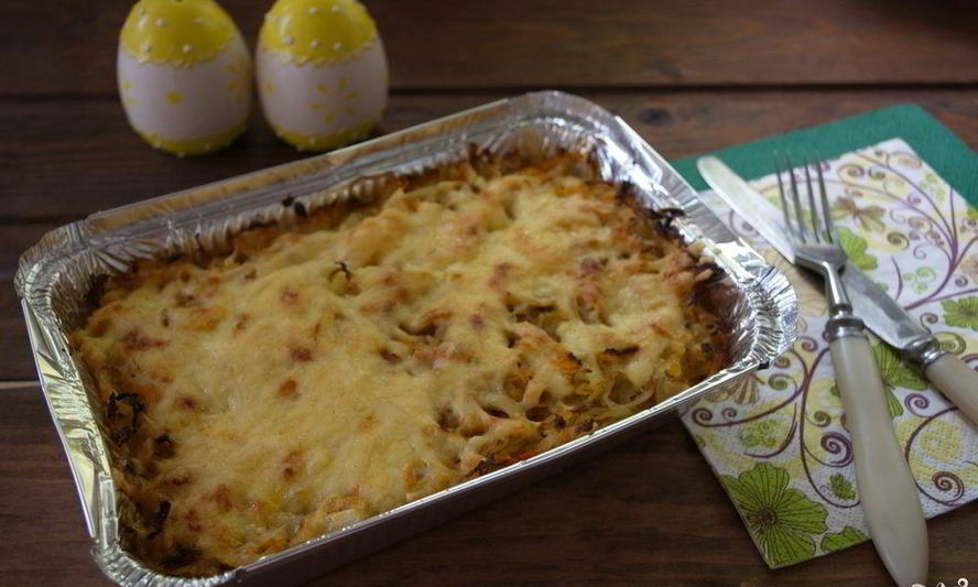 Рецепт капустной запеканки в духовке