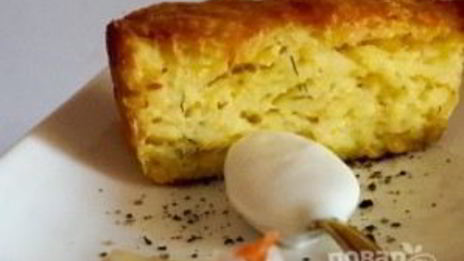 картофельная запеканка из тертого картофеля