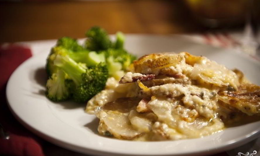 Рецепт картофельной запеканки с беконом