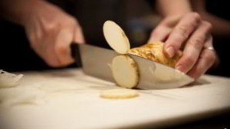 картофельная запеканка с беконом