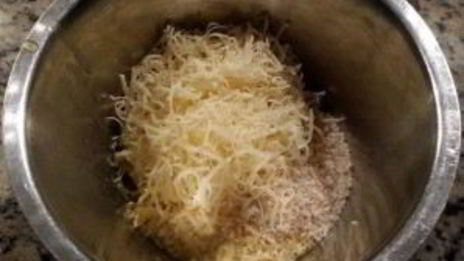 картофельная запеканка с курицей и грибами