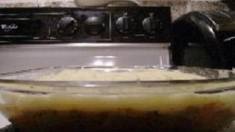 картофельная запеканка с мясом