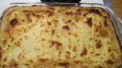 картофельная запеканка с мясом