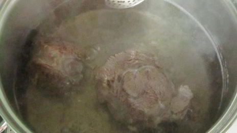 картофельная запеканка с отварным мясом