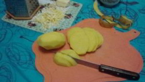 картофельно-капустная запеканка