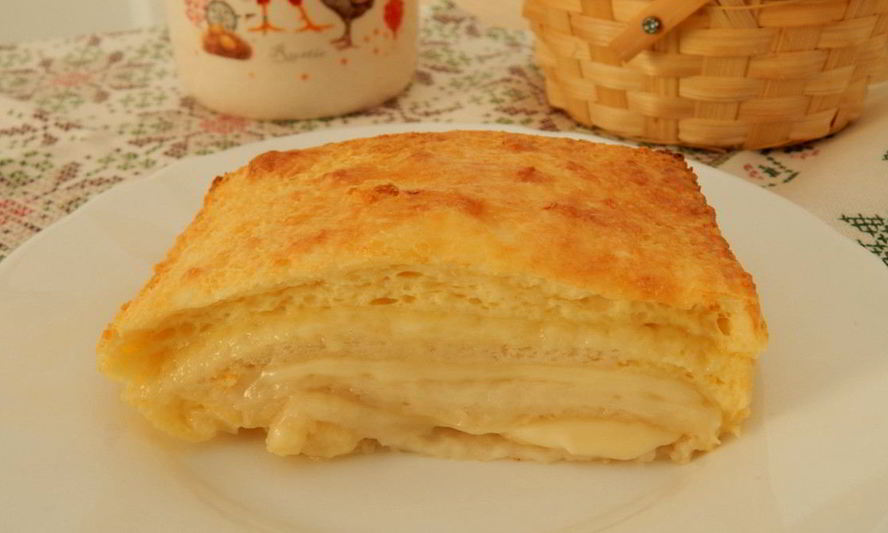 Рецепт хлебной запеканки