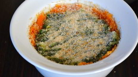 морковная мини-запеканка