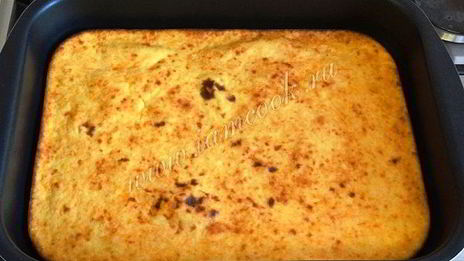 морковная запеканка с творогом