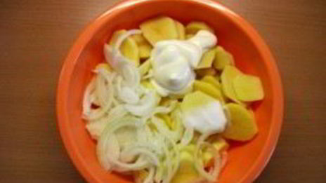 мясная запеканка с картофелем