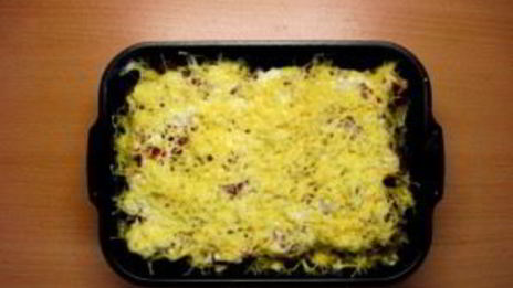 мясная запеканка с картофелем