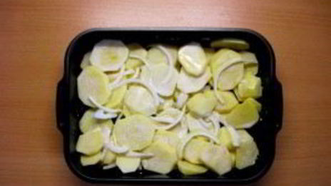 мясная запеканка с картофелем