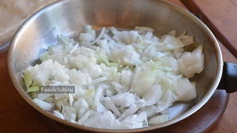 мясная запеканка с соусом бешамель