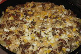 Мясная запеканка