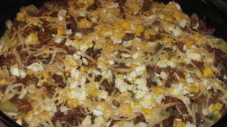 Мясная запеканка