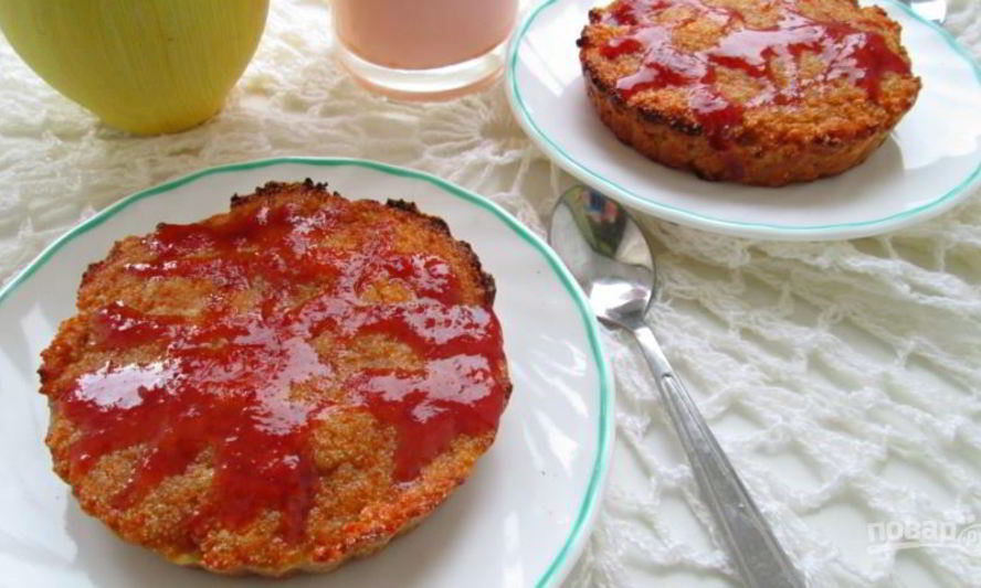 Рецепт очень быстрой творожной запеканки