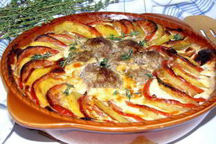 Овощная запеканка с тефтельками