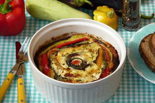 Овощная запеканка Улитка