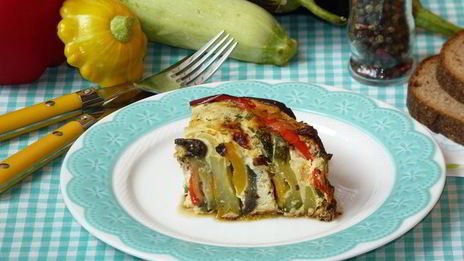 овощная запеканка улитка