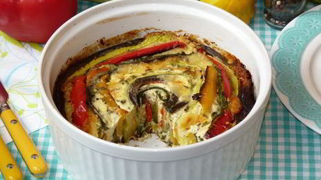 овощная запеканка улитка