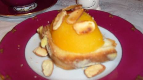 персиковая запеканка