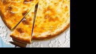 Простая творожная запеканка с бананами