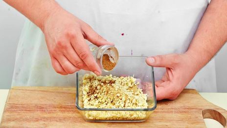 простая запеканка с ягодами