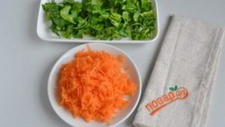 разноцветная запеканка с куриным фаршем