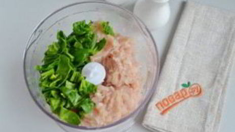 разноцветная запеканка с куриным фаршем