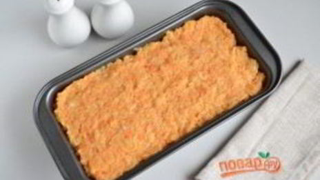 разноцветная запеканка с куриным фаршем