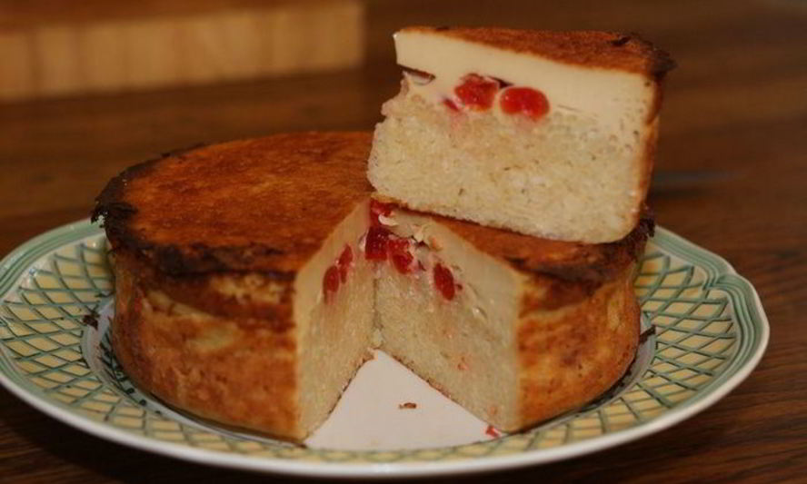 Рецепт рисовой запеканки с вишней