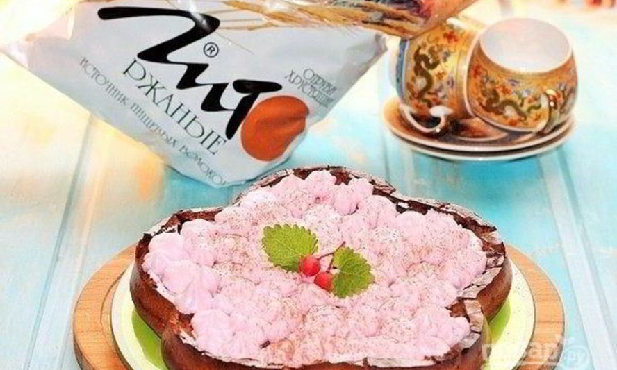 Рецепт шоколадна-творожной запеканка с отрубями