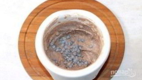 шоколадно-творожная запеканка с отрубями