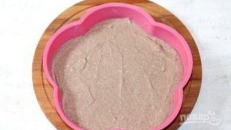 шоколадно-творожная запеканка с отрубями