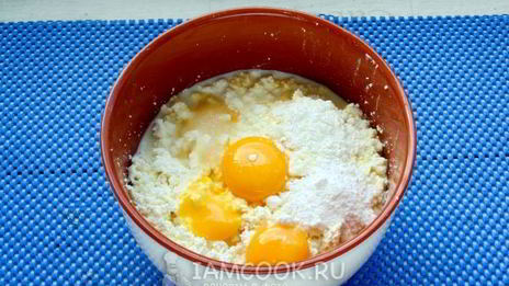 творожная запеканка без манки