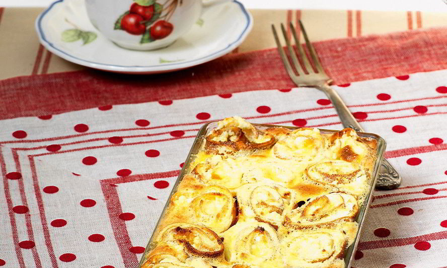 Рецепт творожной запеканки с блинчиками