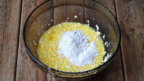 творожная запеканка с черешней