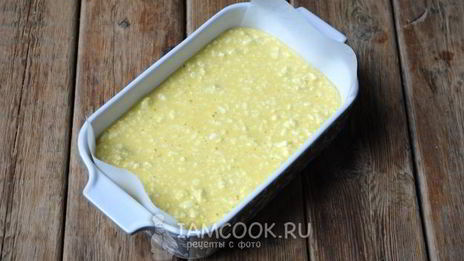 творожная запеканка с черешней