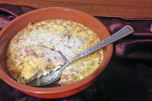 Творожная запеканка с имбирем