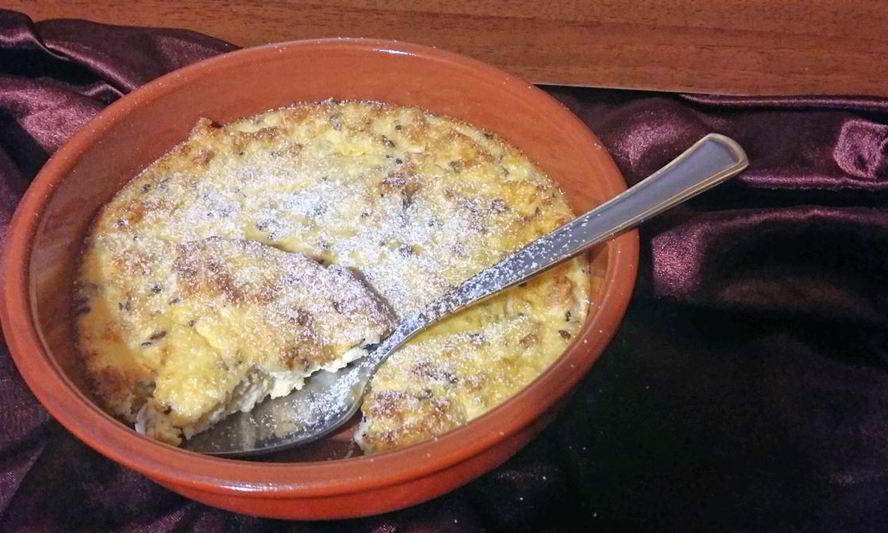 Рецепт творожной запеканки с имбирем