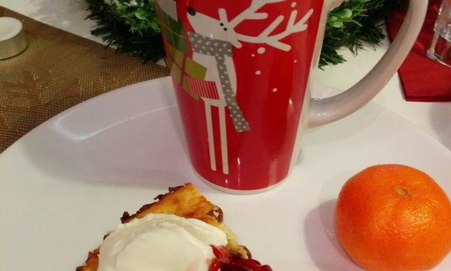 Рецепт творожной запеканки с изюмом и ванилью