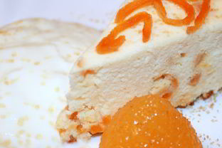 Творожная запеканка с курагой