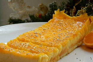 Творожная запеканка с мандаринами