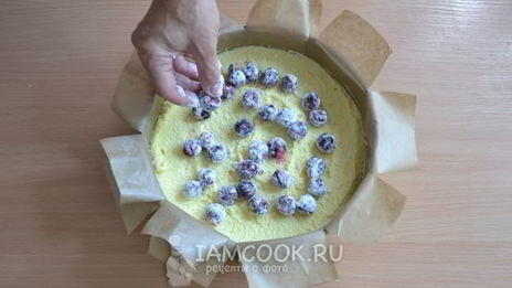 творожная запеканка с вишней