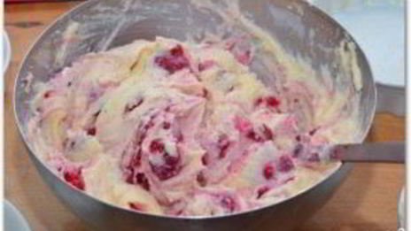 творожная запеканка с ягодами