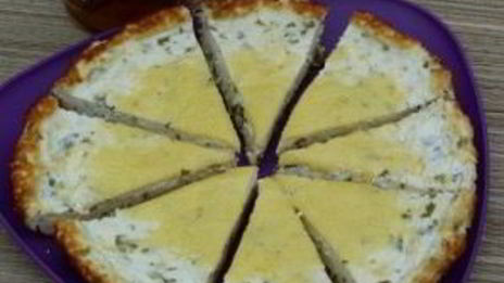 творожная запеканка с зеленью