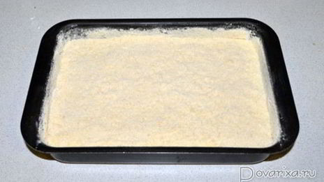 творожная запеканка со штрейзелем