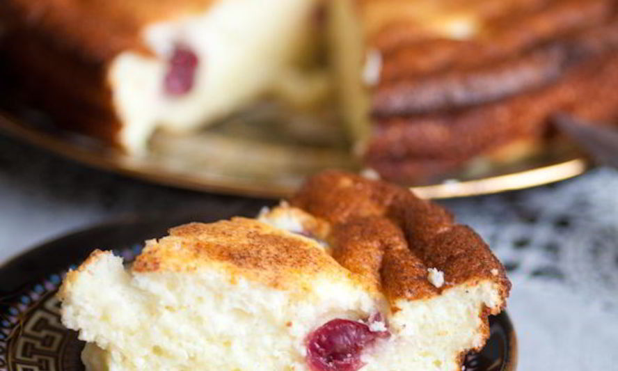 Рецепт творожной запеканки волшебной