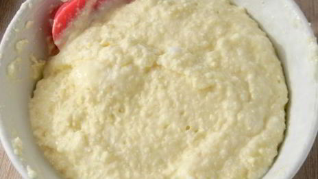 творожно-кокосовая запеканка с ягодами